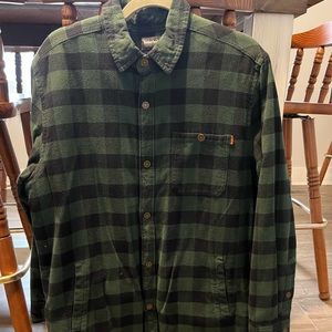 Men’s Timberland Fleece Flannel Jacket